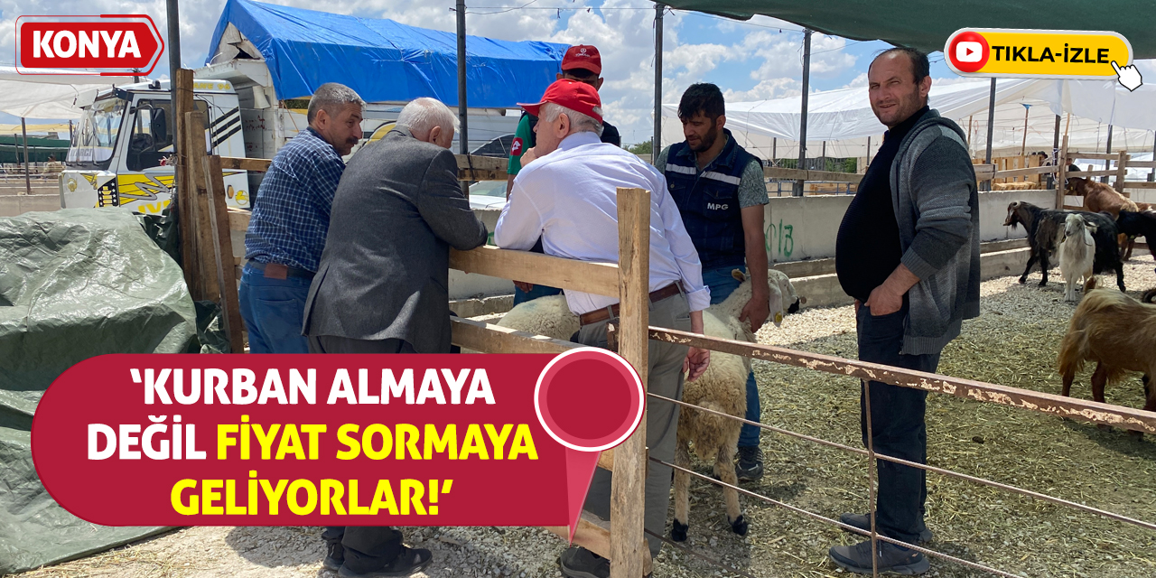'Kurban Almaya Değil Fiyat Sormaya Geliyorlar!'