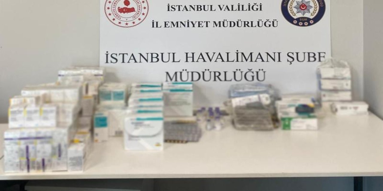 12 milyon lira değerinde ilaç ele geçirildi