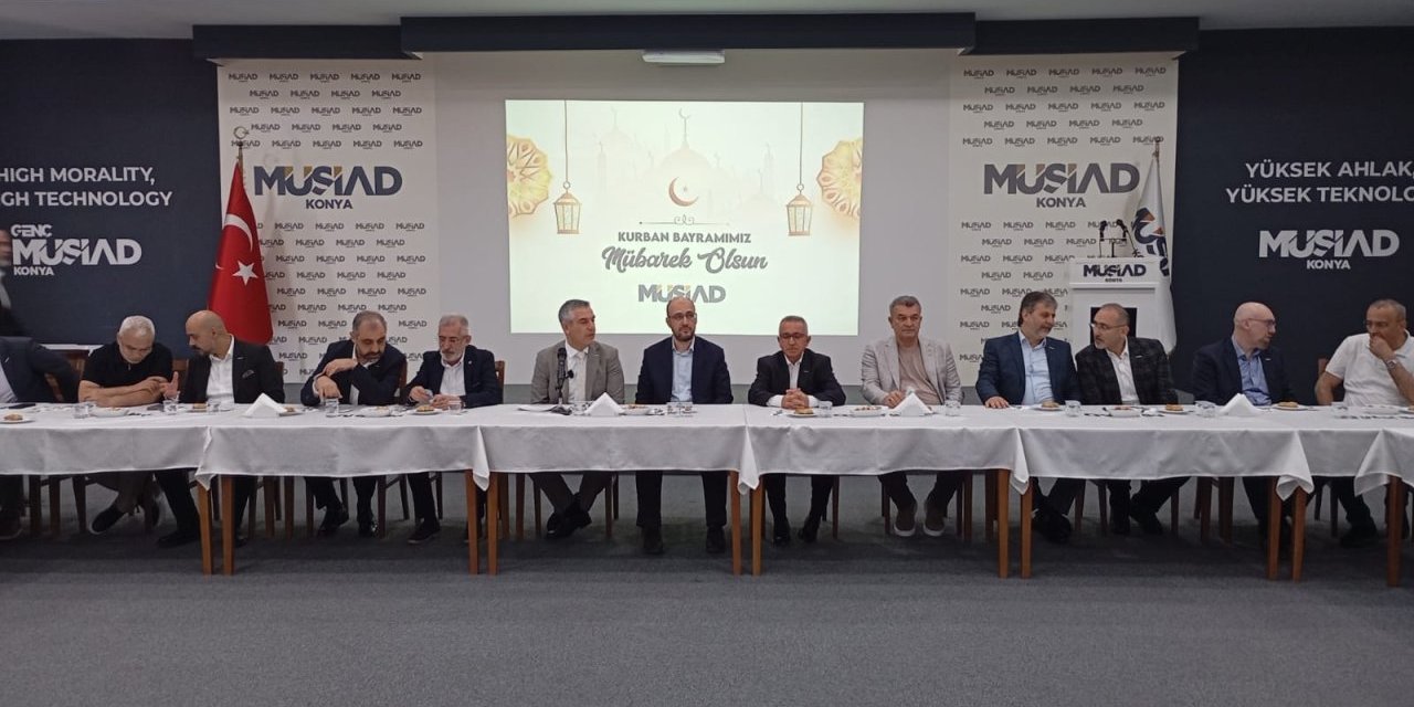 MÜSİAD Konya Şubesi Bayramlaştı