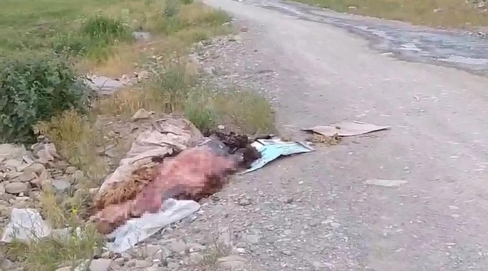 Sakatatların yol kenarına atılmasına tepki!