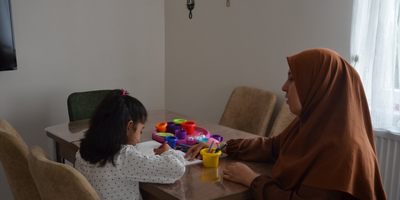 Minik Meryem, koruyucu ailesinin en özel çocuğu oldu