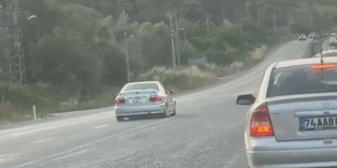 Ters yöne giren sürücüye 15 bin TL ceza