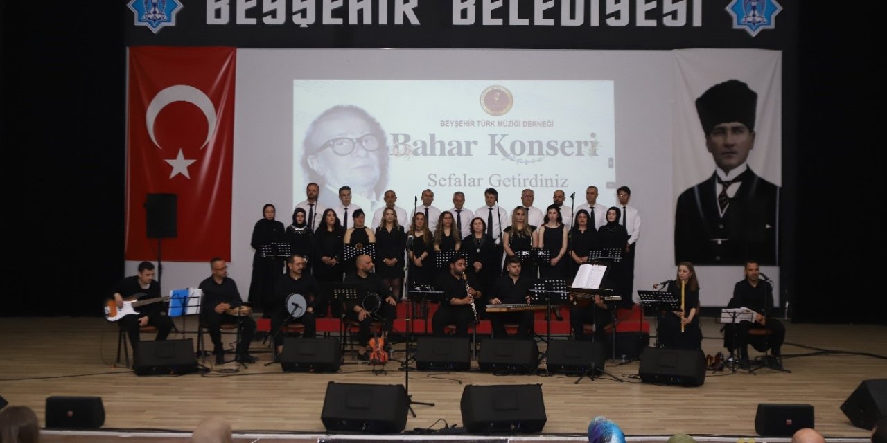 Beyşehir Türk Müziği Derneğinden Bahar Esintili Türk Sanat Müziği Konseri