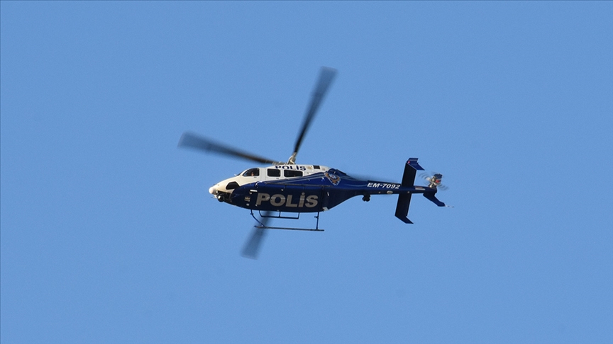 Helikopter destekli uyuşturucu operasyonunda 61 şüpheli yakalandı