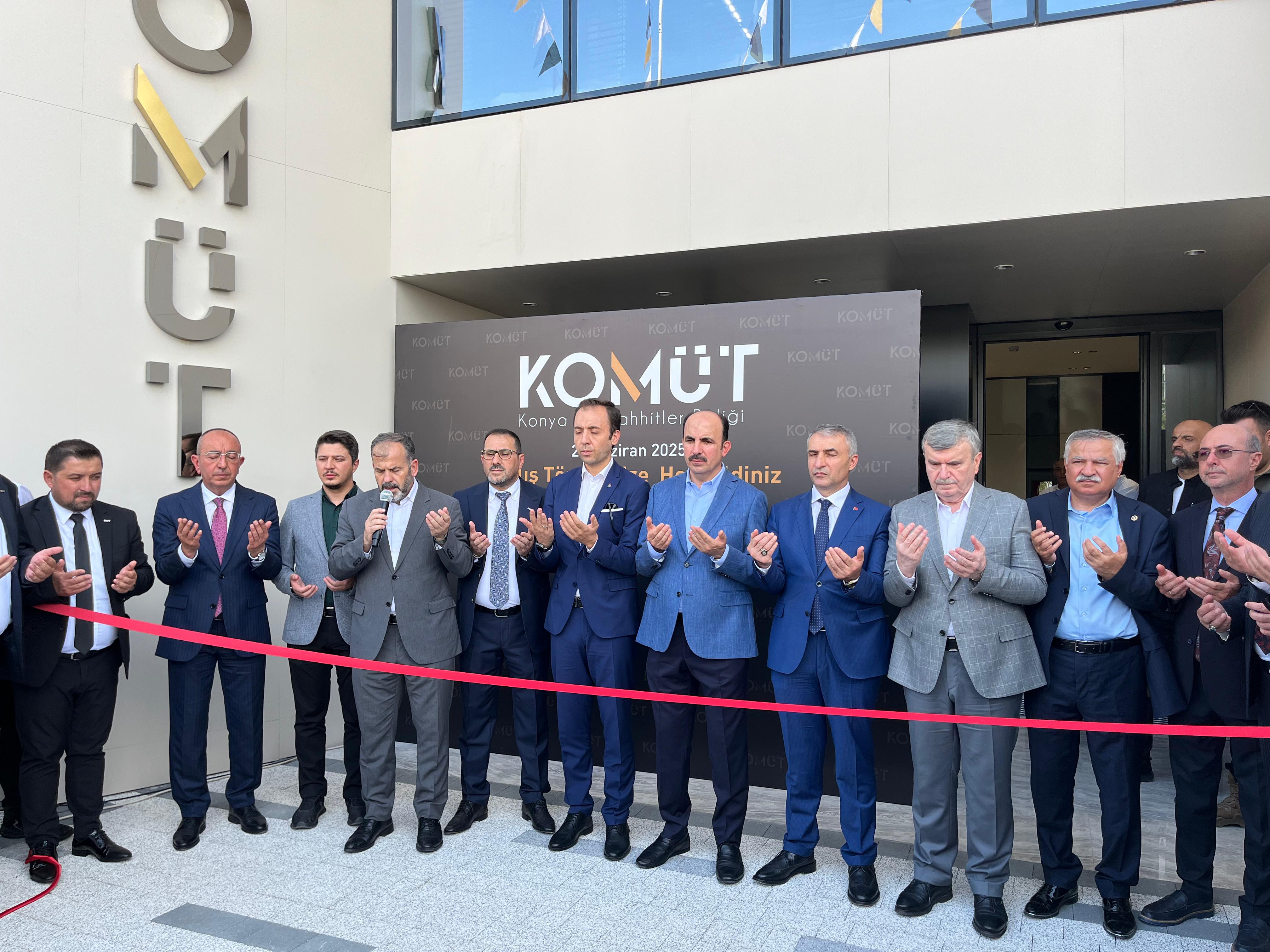 KOMÜT Yönetim Binası Açıldı