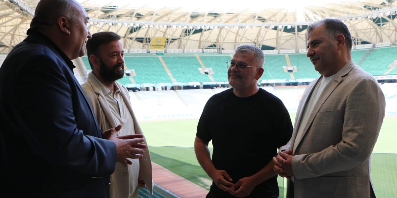 Başkan Atiker'e hayırlı olsun ziyareti! Konya iş dünyası Konyaspor'un yanında