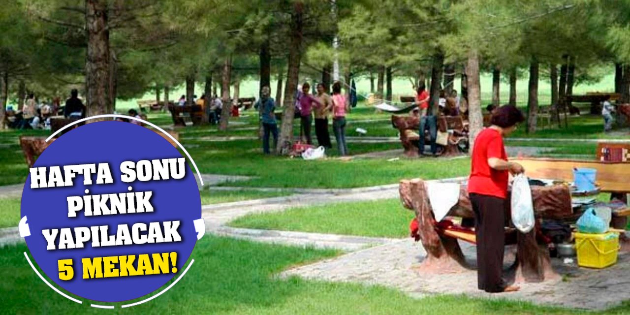 Hafta sonu piknik yapılacak 5 mekan!