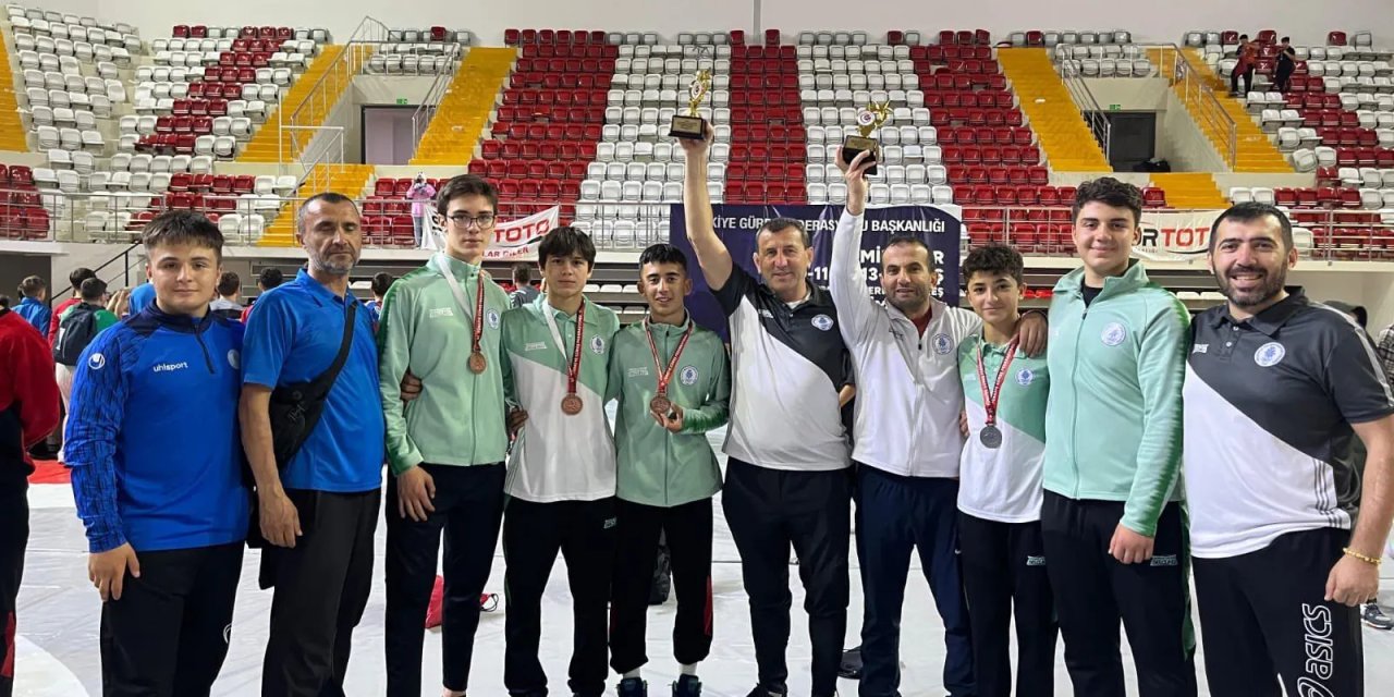 Selçuklu'dan güreşte madalyalara ambargo