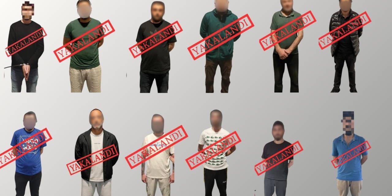 Kırmızı bültenle aranan 11 suçlu Türkiye'ye getirildi