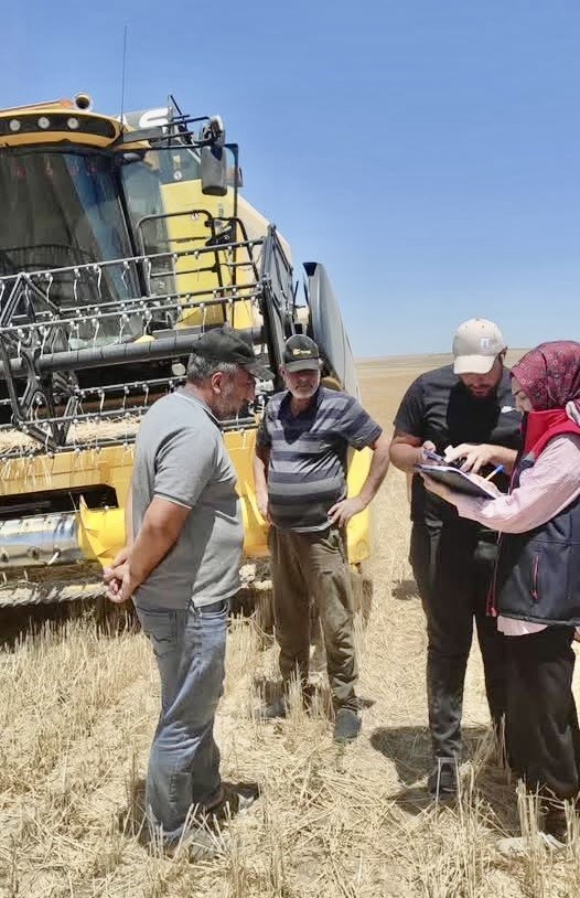 Konya'da biçerdöver denetimleri yapıldı