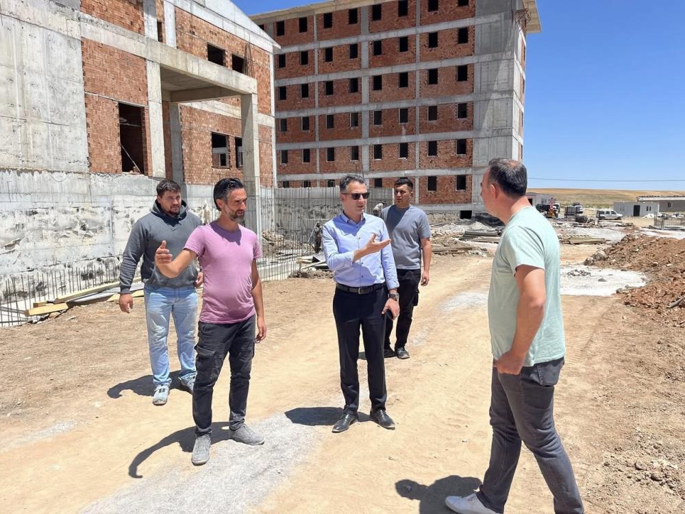Kulu’da KYK yurt binasının inşaatı sürüyor