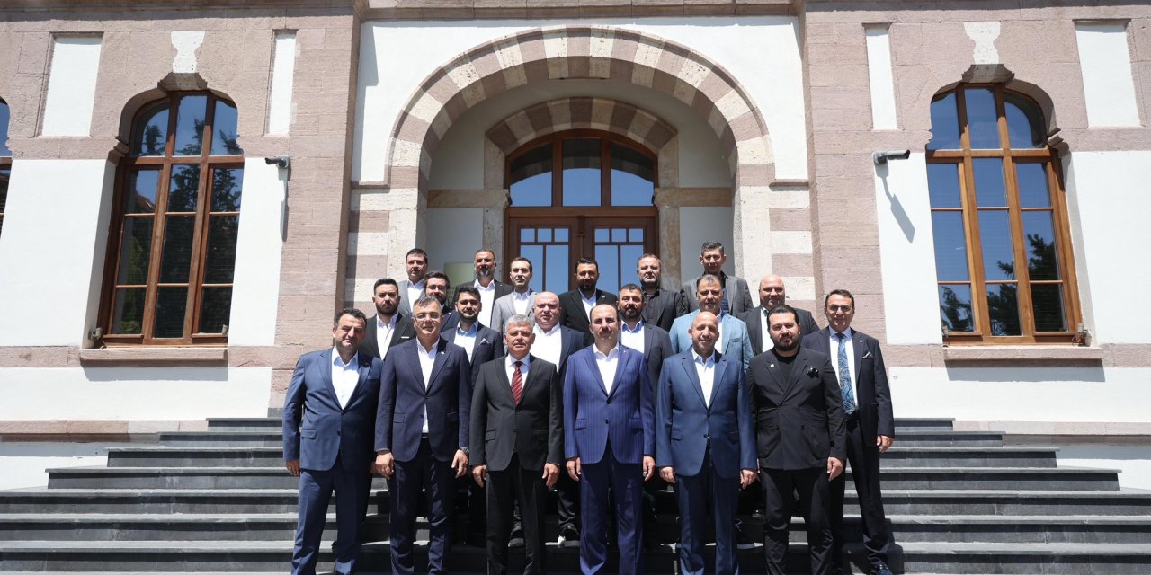 Konyaspor yönetiminden, Başkan Altay’a ziyaret
