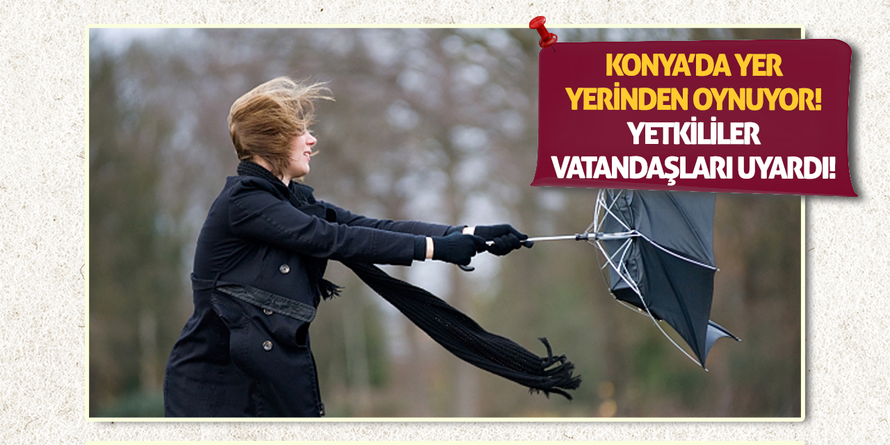 Konya'da Yer Yerinden Oynuyor! Yetkililer Vatandaşları Uyardı!
