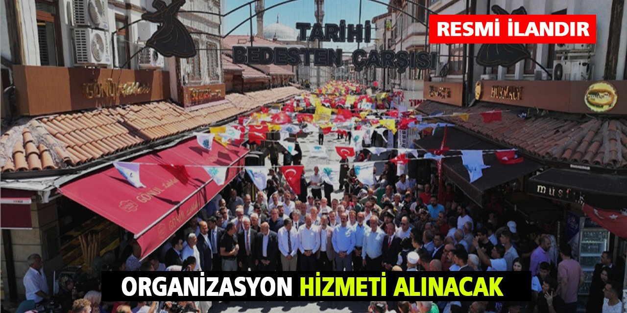 Organizasyon Hizmeti Alınacak