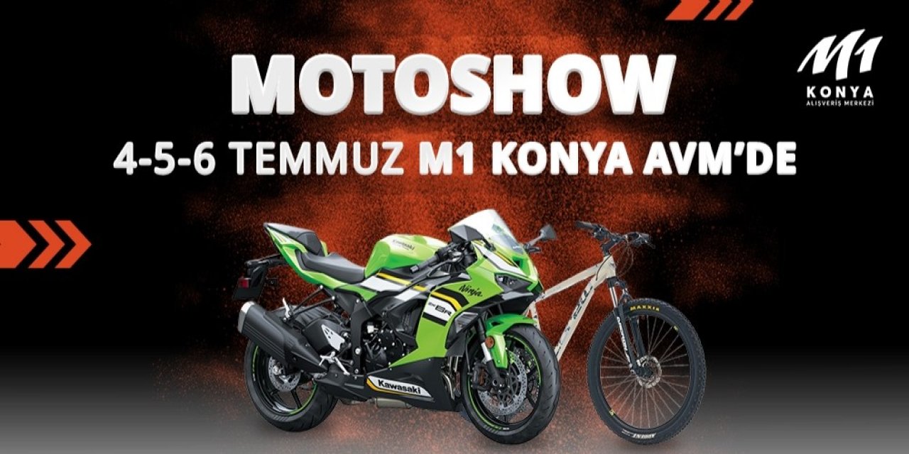 Motor tutkunları M1 Konya AVM'de buluşuyor