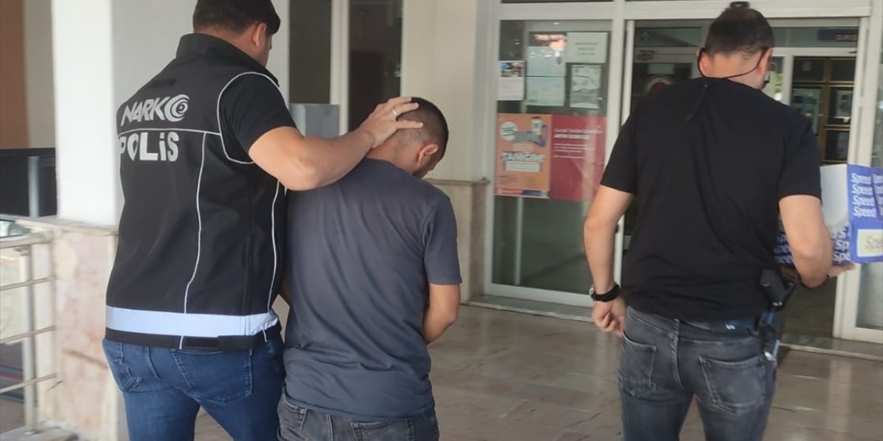 Konya'da uyuşturucu operasyonunda yakalanan şüpheli tutuklandı
