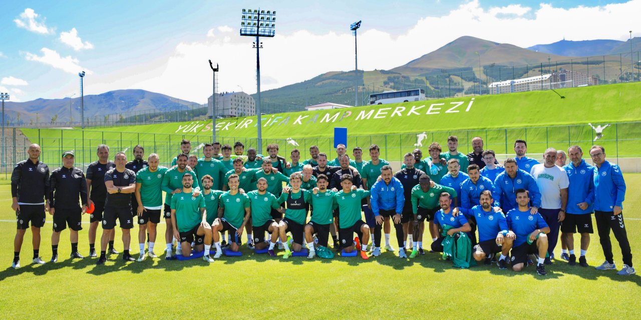 Konyaspor'da Erzurum kampı başladı