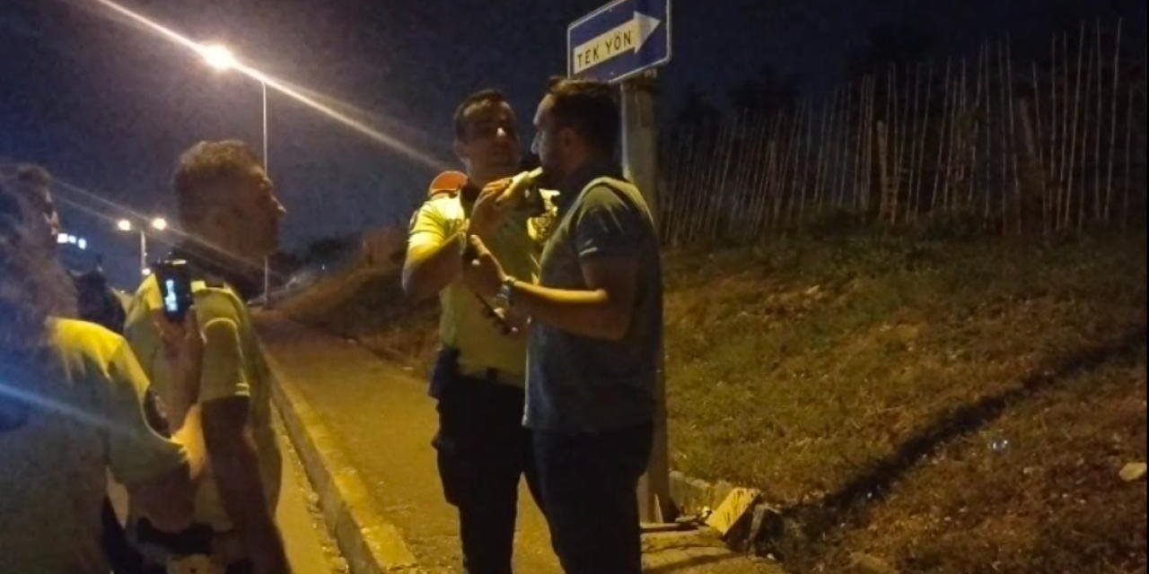 Alkolmetreye üflememek için direndi, ceza yağdı