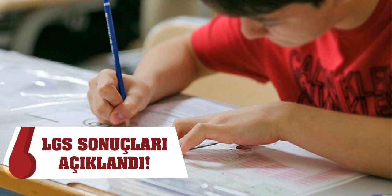 LGS sonuçları açıklandı!