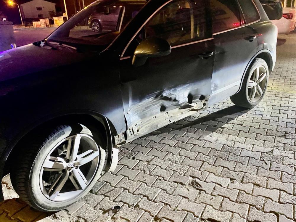 Konya'da iki otomobil kırmızı ışıkta çarpıştı: 1 yaralı