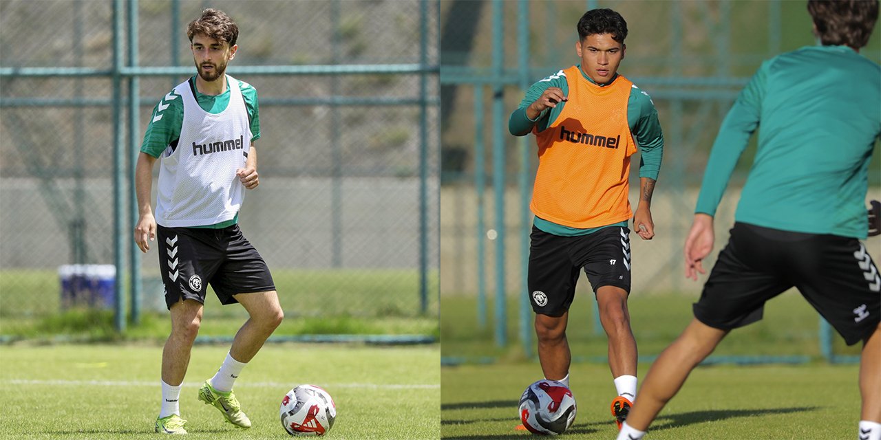 Konyaspor'da iki genç oyuncu antrenmanda sakatlandı