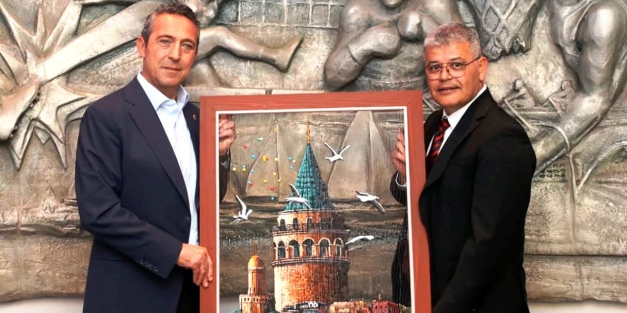 Konyaspor'da Başkan Ömer Atiker'den Ali Koç'a ziyaret