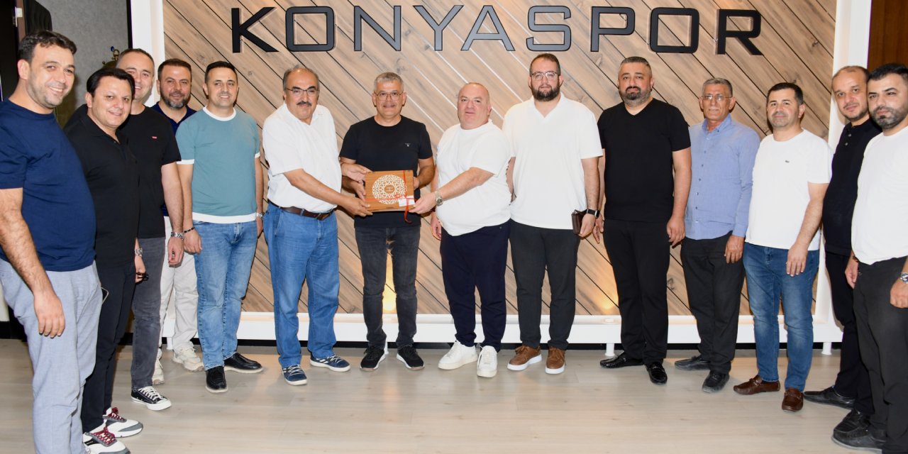 KONSİAD’dan Konyaspor'da Başkan Atiker'e Ziyaret