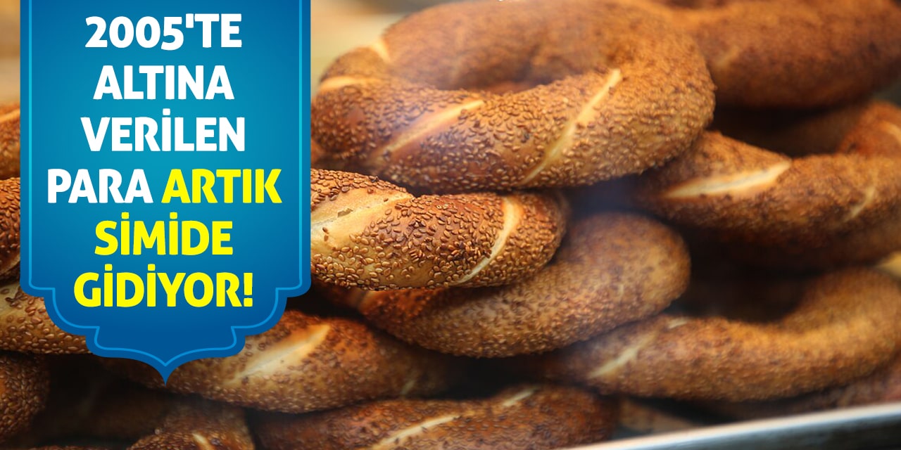 2005'te Altına Verilen Para Artık Simide Gidiyor!