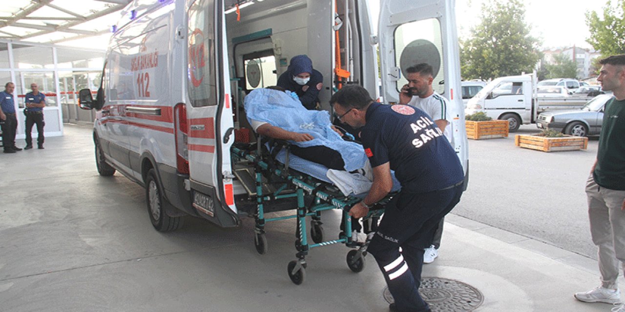 Konya'da akrabası tarafından silahla vurulan kişi yaralandı