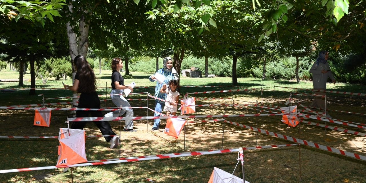 Konya'da oryantiring festivali düzenlendi