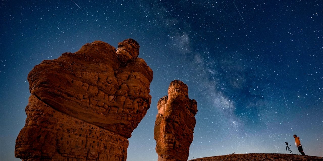 Perseid Meteor Yağmuru Kuşça’da Gökyüzünü Büyüledi