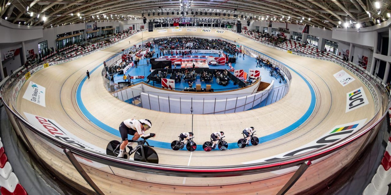 Dünya bisikletinin yıldızları Konya Velodromu'nda tarih yazacak