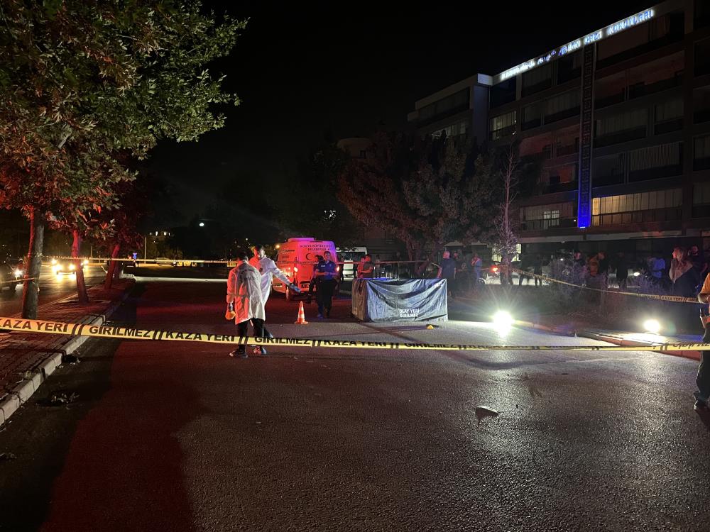 Konya'da içler acısı olay!  Çarptığı adam öldü, o kaçtı!