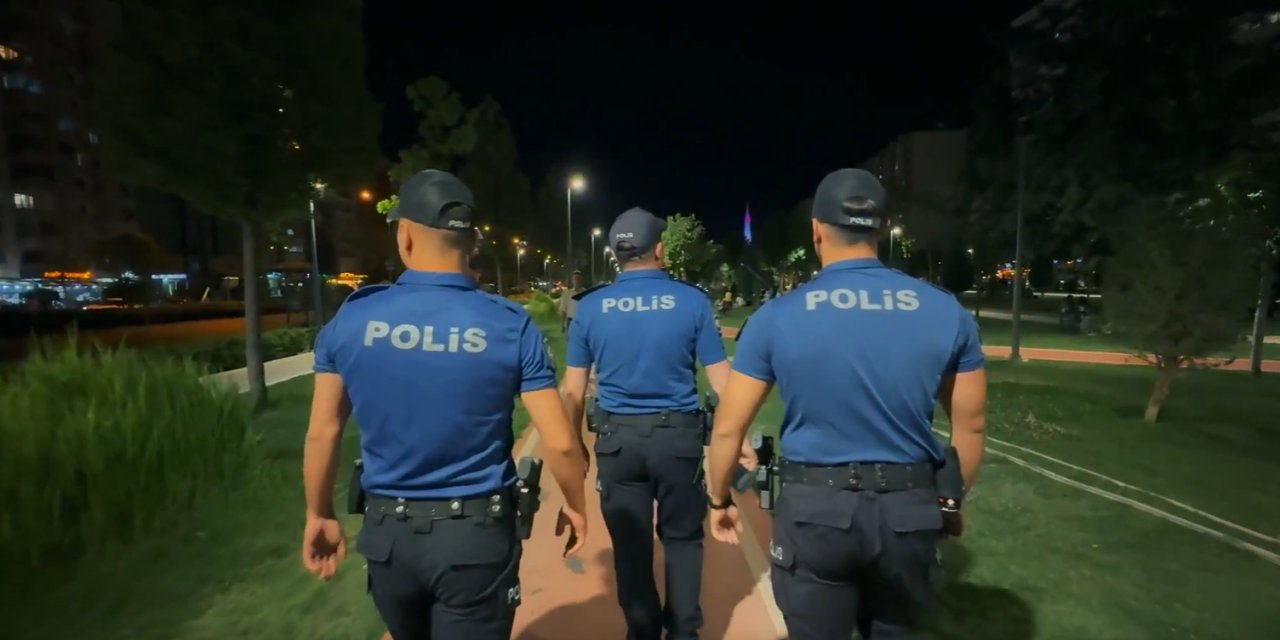 Konya Emniyeti halkın huzur ve güvenliği için çalışmalarını sürdürüyor