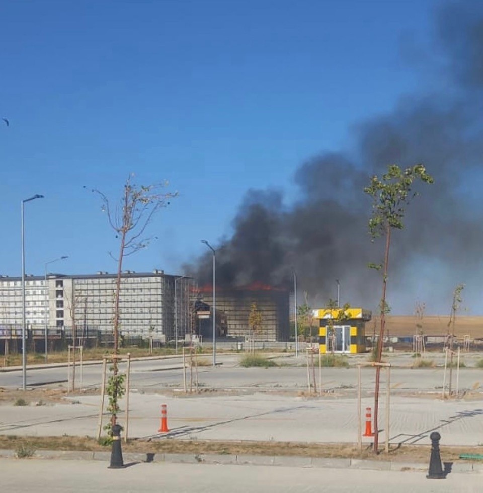 Konya'da yurtta yangın çıktı!