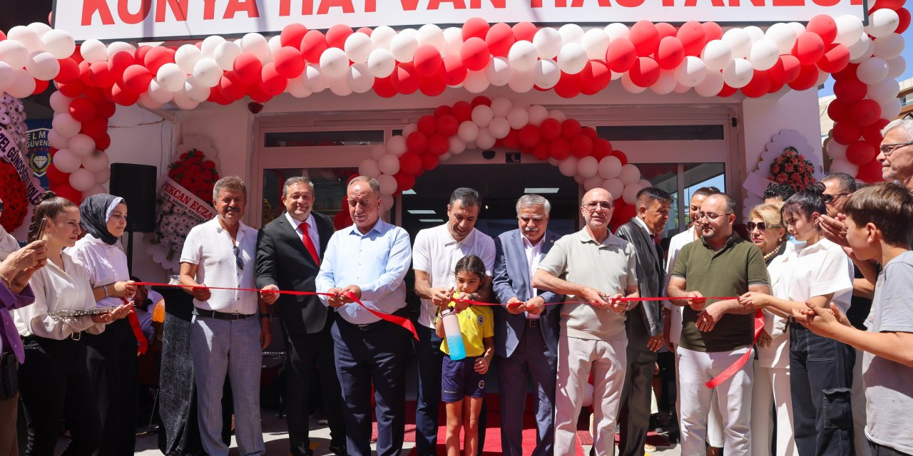 Hayvan dostlarına müjde! Özel Konya Hayvan Hastanesi açıldı