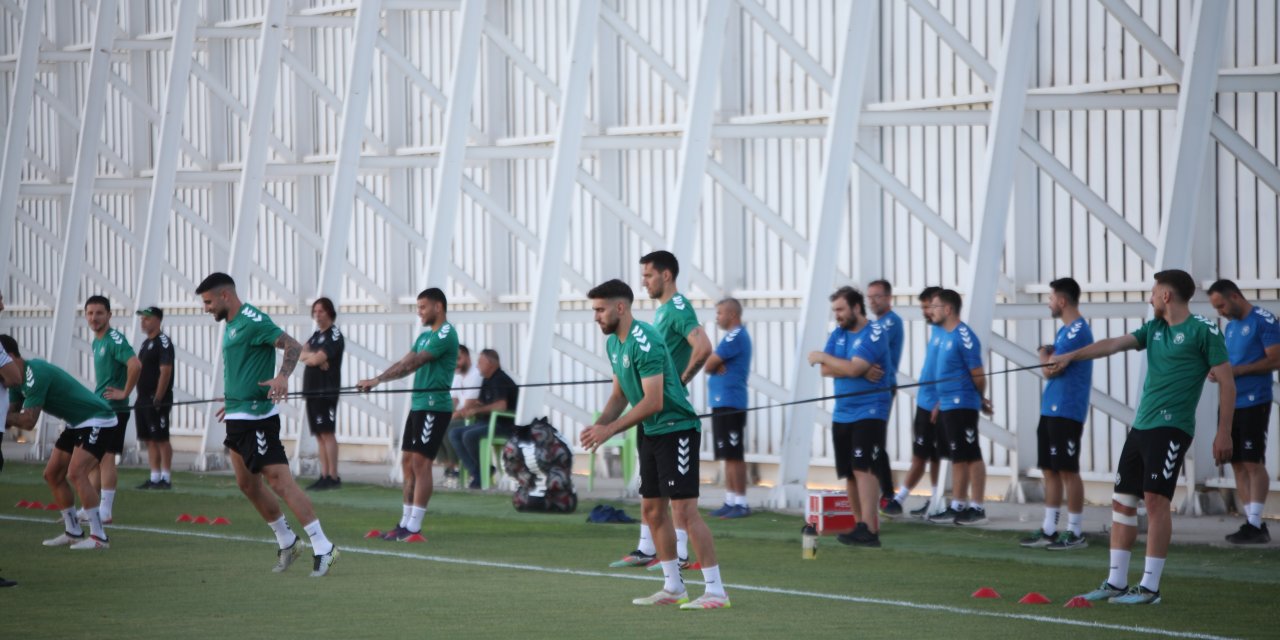 Konyaspor, Gaziantep FK maçının hazırlıklarını tamamladı