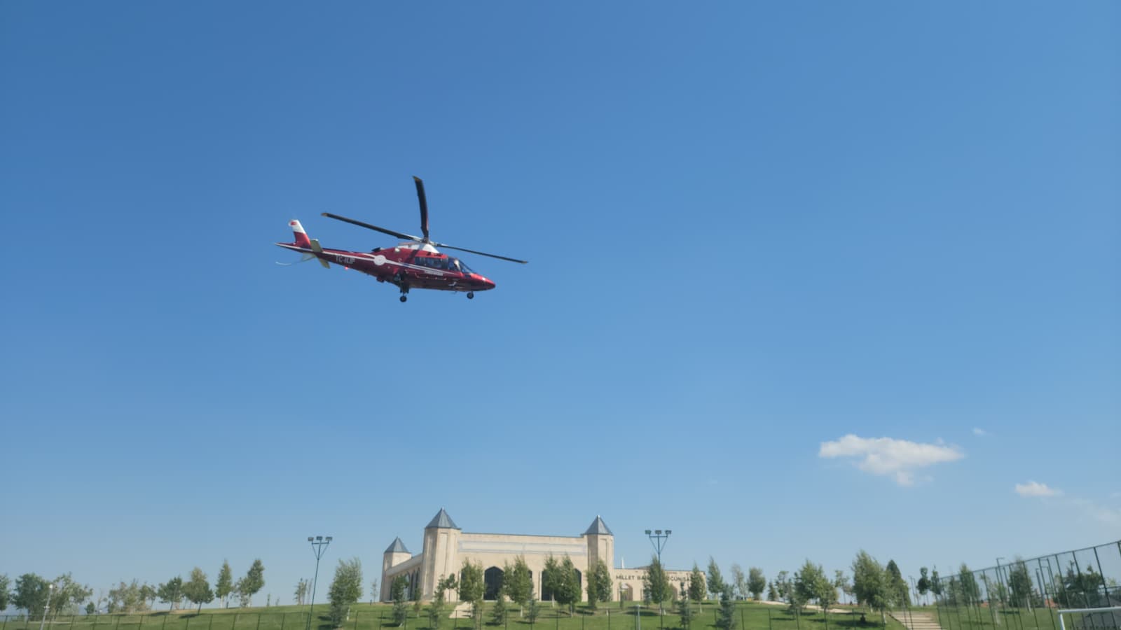 Konya'da Felç Geçiren Hasta İçin Helikopter Havalandı