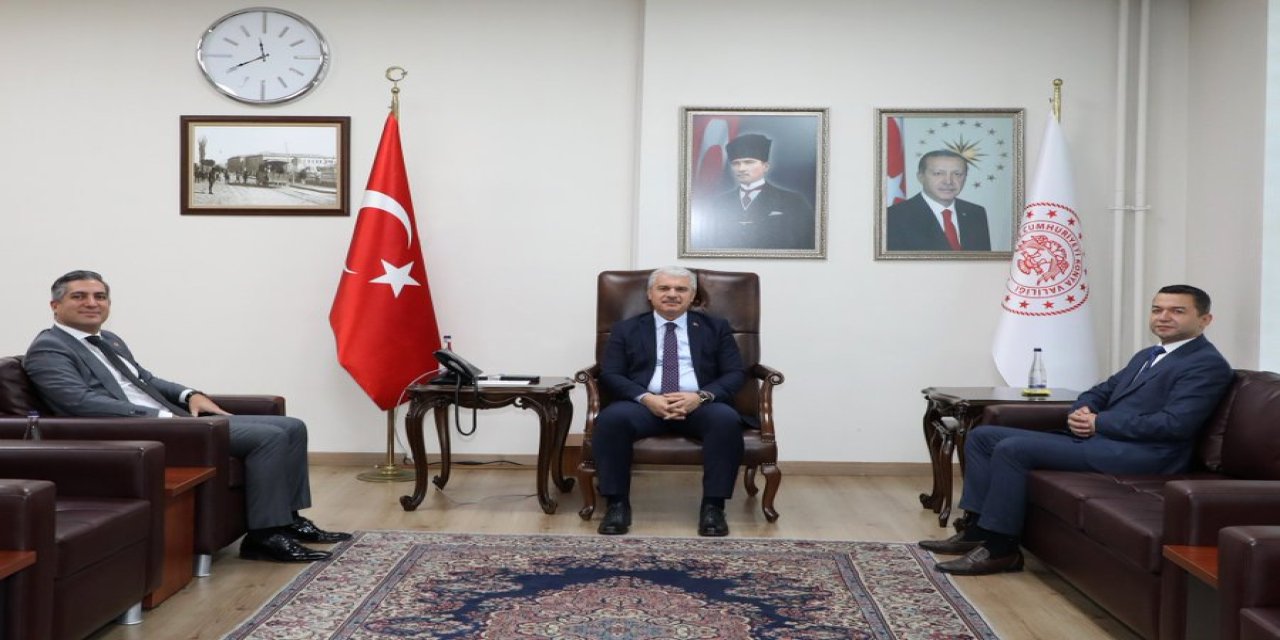 Sayıştay Heyetinden Vali Akın’a Ziyaret