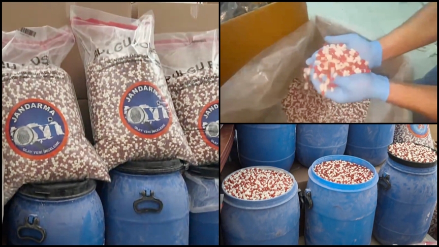 Milyonlarca ölüm tanesi ele geçirildi! Böylesi görülmedi