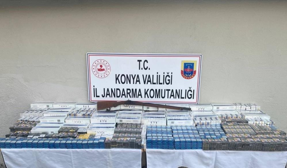 Konya'da kaçakçılık operasyonu! 3 kişi serbest bırakıldı