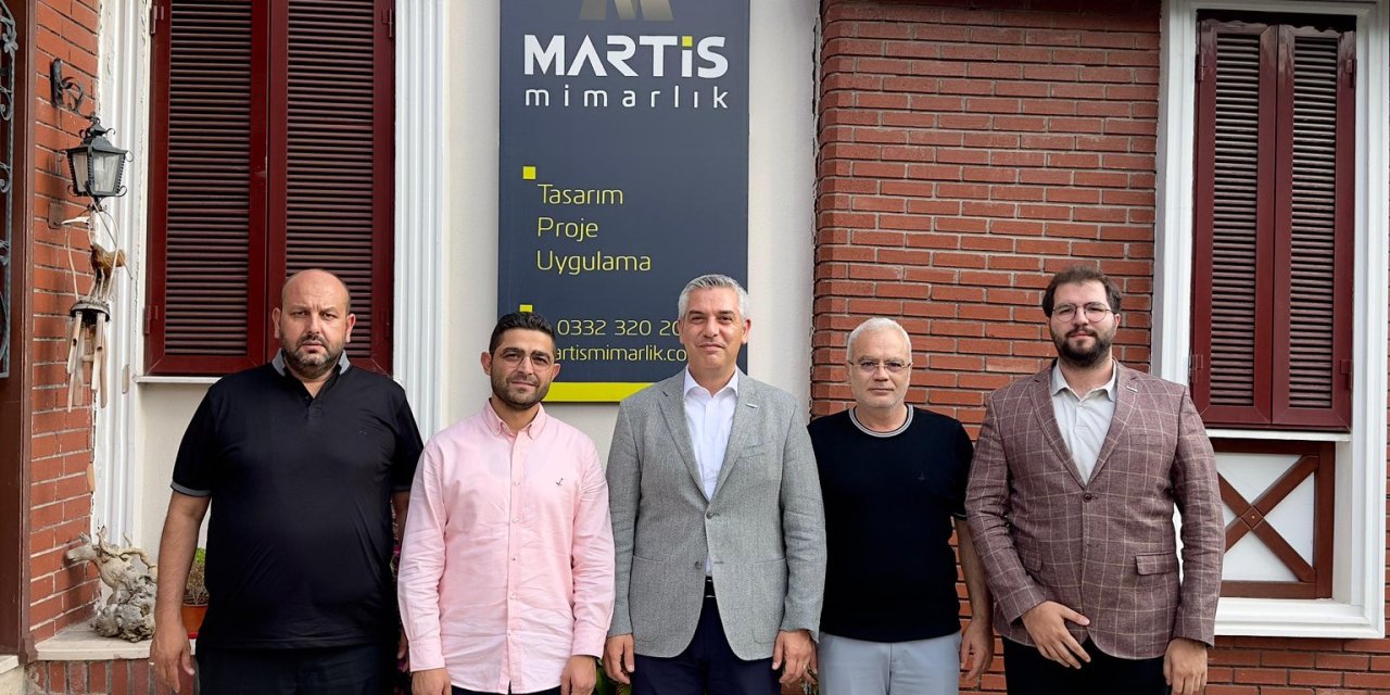 MÜSİAD Konya’dan dernek üyesi Muharrem Özkarakaya'ya ziyaret