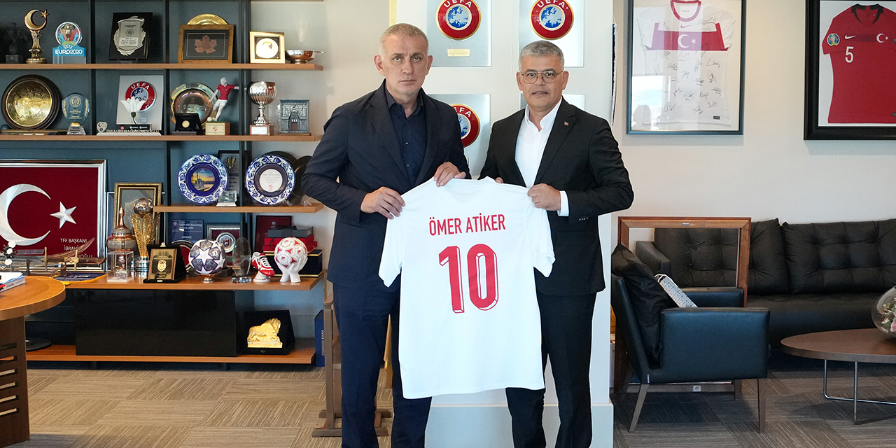 Konyaspor'da Başkan Atiker'in İstanbul turu sürüyor! TFF'yi ziyaret etti