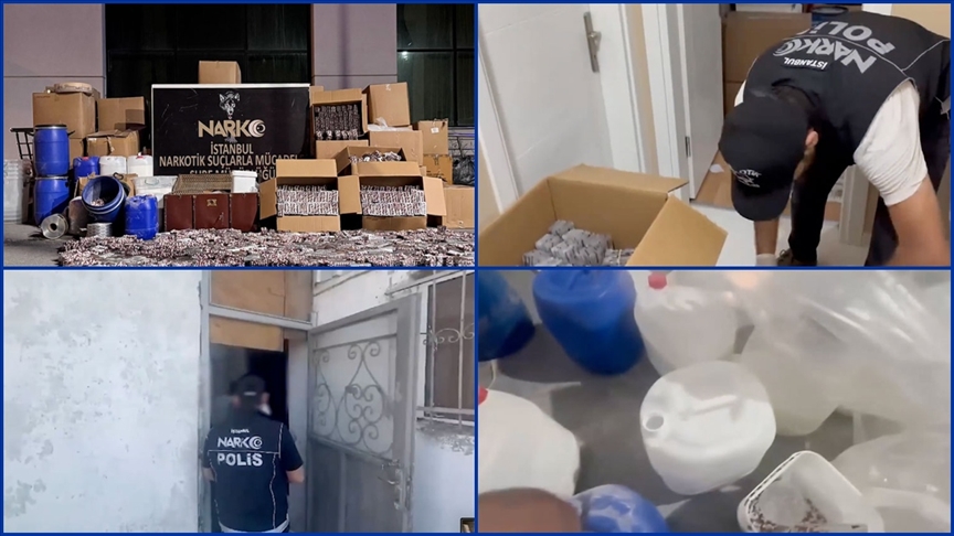 Milyonlarca Uyuşturucu Hap Ele Geçirildi!
