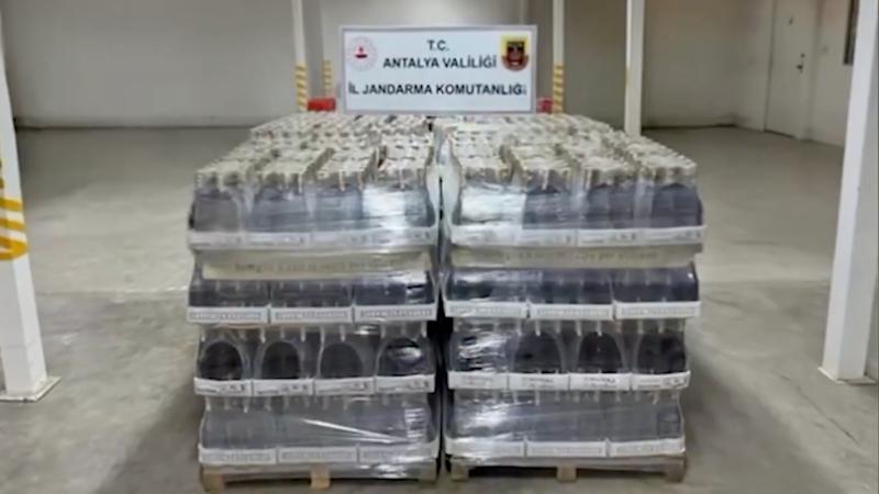 119 bin 500 litre kaçak alkol ele geçirildi