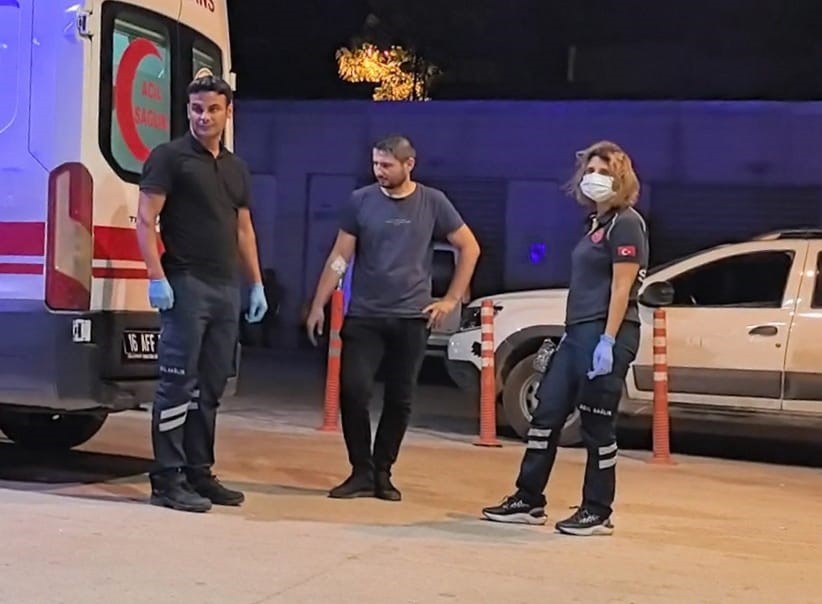 Korkunç kaza! İşçinin üzerine asit sıçradı!