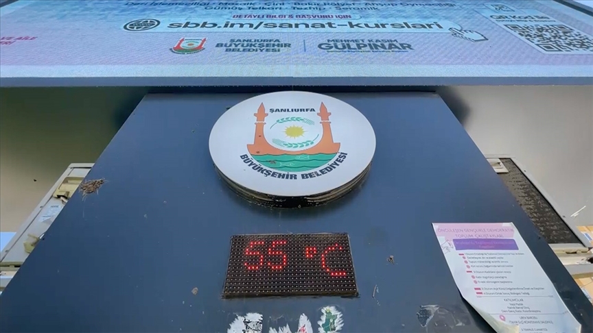Termometreler 55 dereceyi gösterdi!