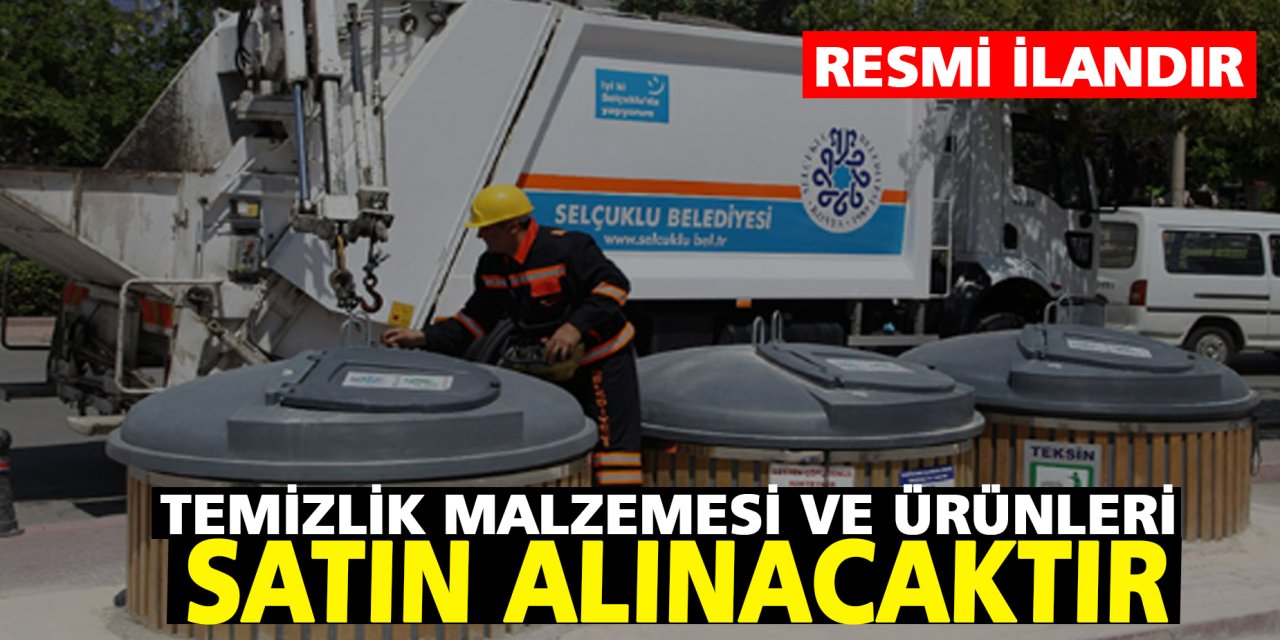 Temizlik Malzemesi ve Ürünleri Satın Alınacak