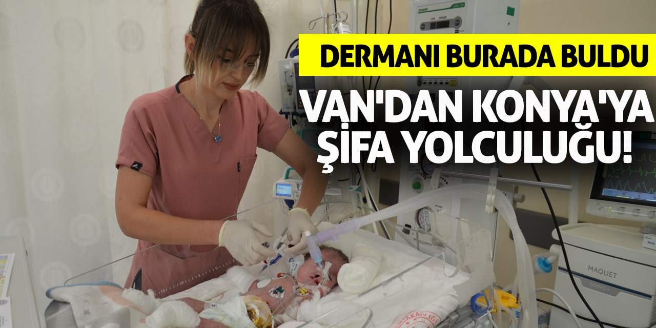 Van'dan Konya'ya Şifa Yolculuğu! Dermanı Burada Buldu