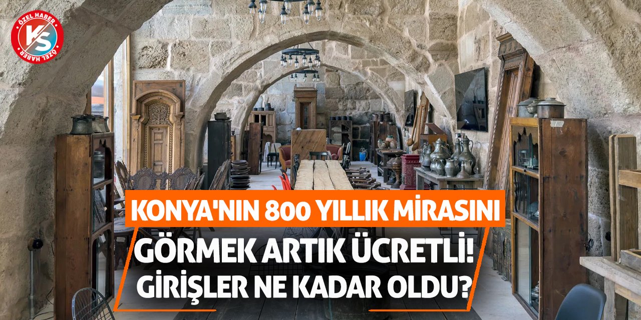 Konya'nın 800 Yıllık Mirasını Görmek Artık Ücretli! Girişler Ne Kadar Oldu?
